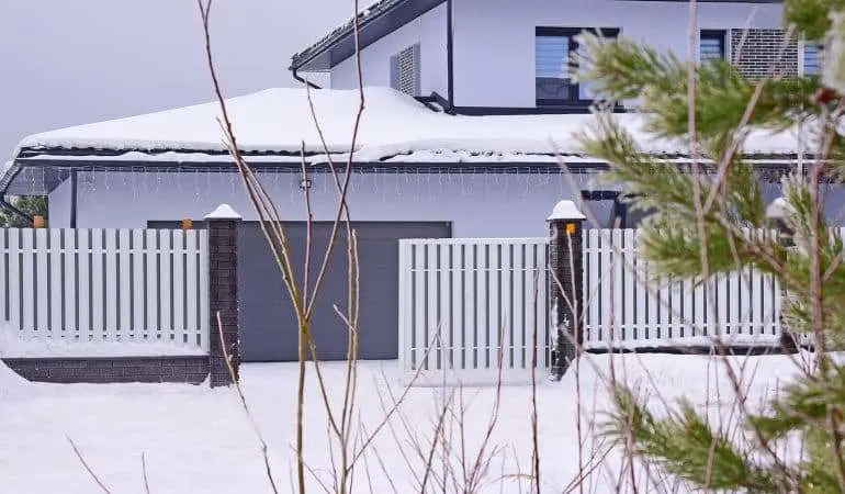 Откатные ворота в Полоцке