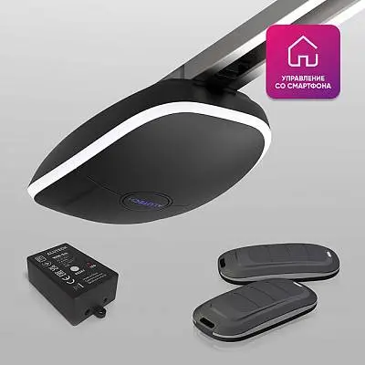 Умный привод ALUTECH Levigato LG‑600F‑Sm для гаражных ворот + модуль Wi‑fi Умный привод ALUTECH Levigato LG‑600F‑Sm для гаражных ворот + модуль Wi‑fi