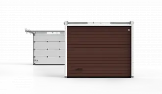 Секционные гаражные ворота серии Trend