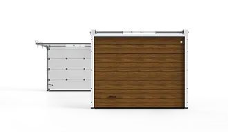 Секционные гаражные ворота серии Trend