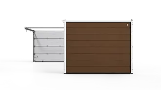 Секционные гаражные ворота серии Trend