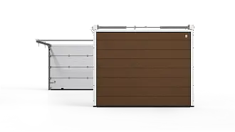 Секционные гаражные ворота серии Trend