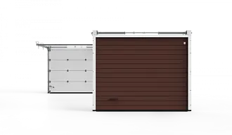 Секционные гаражные ворота серии Trend