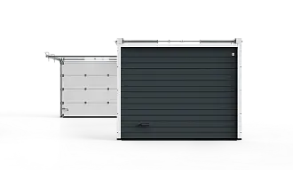 Секционные гаражные ворота серии Trend