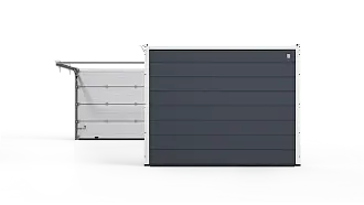 Секционные гаражные ворота серии Trend