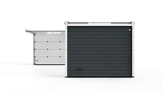 Секционные гаражные ворота серии Trend