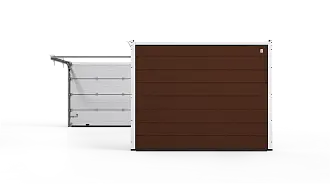Секционные гаражные ворота серии Trend