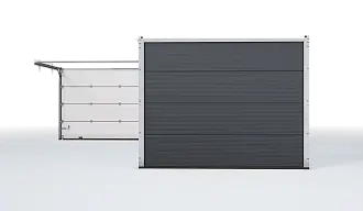 Секционные гаражные ворота серии Trend