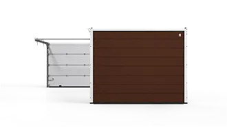Секционные гаражные ворота серии Trend