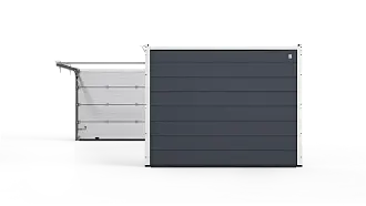 Секционные гаражные ворота серии Trend